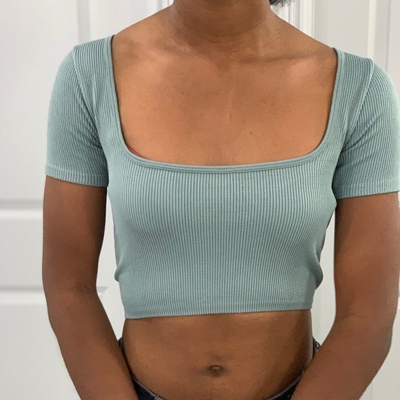 ZARA Limitless Contour Square Neck Top - Picture 2 of 14